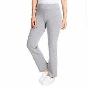 Dalia Womens Gray Stretchy Modal Blend Pants S